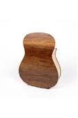 Dekoratif Ahşap Gitar Stant Özel Tasarım + Ayak Standı + Kişiye Özel Ahşap Pena Kutusu ve Pena - 6