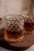 Snippy Madrid - 2'li Cam Bardak 250 ml El Yapımı Meşrubat Bardağı - 4