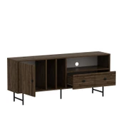 T002 Kapaklı, Çekmeceli Tv Sehpası Sandık Ceviz - 3