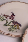 Snippy Wild - 6 Parça Porselen Kahvaltı Takımı Pasta Seti Pasta Tabağı Tatlı Tabağı Kahvaltılık Tabak 21cm - 6