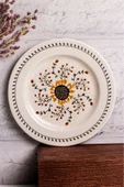 Snippy Garden - 6 Parça Porselen Kahvaltı Takımı Pasta Seti Tabağı Tatlı Tabağı Kahvaltılık Tabak 19cm - 2