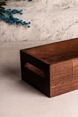 Snippy Bready - Ekmek Sepeti Kulplu Ekmeklik Sandık Kutusu 24,5 x 12 x 7cm - 6
