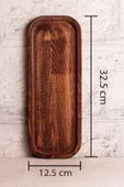 Snippy Luma Siyah - 4 Parça Tepsili Ahşap Vakumlu Kapaklı Seramik Kahvaltılık Kase Çerezlik 300 ml - 8