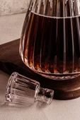 Snippy Vela - El Yapımı Üfleme Cam Lüx Sürahi Karaf 1.2 Lt - 4