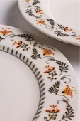 Snippy Garden - 18 Parça 6 Kişilik Porselen Yemek Takımı - 8