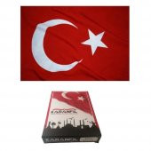 Türk Bayrağı 40x60 cm Ebatında Kumaş Türk Bayrağı Al Bayrak 40*60 Bez Bayrak - 2