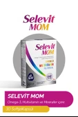 Selevit Mom 30 Kapsül Omega-3, Multivitamin ve Multimineral İçeren Takviye Edici Gıda - 1