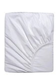 Varol King Size Fitted Saten Çarşaf Takımı - Beyaz - 3