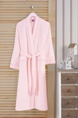 Varol Dama Serisi Kimono Yaka Pike Bornoz Sabahlık - 6