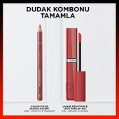 L'Oréal Paris Infaillible Laque Resistance Likit Parlak Ruj - 215 Drunk in Rose - 9