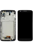 Lg G2 Uyumlu Lcd Dokunmatik Çıtalı - Siyah - 1