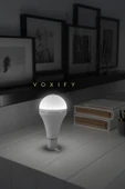 Voxify Şarjlı Ampül Ultra Acil Durum & Kamp Işığı 220v Beyaz E27 Duy Otomatik %80 Tasarruflu 8 (Saat) - 5