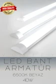 Voxify 120 Cm 40w Beyaz Led Yatay Bant Armatür Kaliteli Aydınlatma - 4