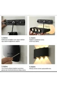 Voxify Dekoratif Modern 1. Sınıf Kalite Tasarım Led Aplik Iç Ve Dış Ortam Kullanım Şık Görsel Gün Işığı - 5