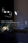 Voxify Şarjlı Ampül Ultra Acil Durum & Kamp Işığı 220v Beyaz E27 Duy Otomatik %80 Tasarruflu 8 (Saat) - 3