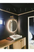 Voxify Gold Gün Işığı (Sarı) A Kalite Banyo Duvar Ayna Tablo Aydınlatması Flüt Aplik Kuğu Aplik Ledli Aplik - 1