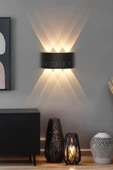 Voxify Çift Yönlü Işıklı Modern Dekoratif Led Haiti Tasarım Duvar Aplik Aydınlatma Lambası Gün Işığı - 1