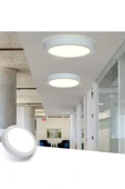luxshome Modern Dekoratif Led Banyo Balkon Tuvalet Koridor Lambası Tavana Sıfır Led Armatür Avize Beyaz Işık - 5