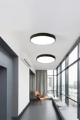 Voxify Led Tavana Sıfır Avize Aplik Led Panel Armatür Banyo Balkon Koridor Wc Salon Aydınlatma Sarı Işık - 4