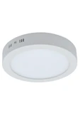 Pinky 18 Watt Sıva Üstü Yuvarlak Led Panel Armatür Beyaz Işık - 1