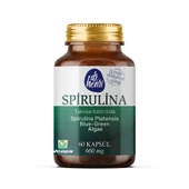 Spirulina Içeren 60 Kapsül 660 Mg Takviye Edici Gıda thumbnail 1