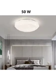 Voxify 50cm Büyük Boy 8gen Tasarım Modern Led Plofenyer Tavana Sıfır Avize Aplik Lamba Armatür  Beyaz Işık - 3