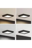 Voxify 20x20cm Metal Kasa Led Panel A Kalite Aydınlatma 18w Oturma Odası Aydınlatma Lambader - 8