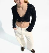 Ajurlu Rustik Hırka - 2