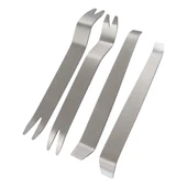 Ayt Carstar HM-398Y Araç İçi Ses Sistemi Sökme Lastik Sökme Oto Kapı Düzeltme Çıkarma Seti Paslanmaz Çelik 6 Farklı Aparat - 4