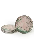 Keramika Pink Woods Nordic Servis Tabağı 28 cm 6 Adet 22641 thumbnail 6
