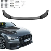 AUDI S6 / A6 S-Line C8 (Sedan-Avant) 2019-2023 Ön lip / AUDI S6 / A6 S-Line C8 Makyajlı (Sedan-Avant) 2024+ Ön lip Version 2 thumbnail 2