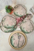 Keramika Pink Woods Nordic Servis Tabağı 28 cm 6 Adet 22641 thumbnail 1