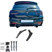 BMW 1 Series F20 F21 M-Power Makyajlı 2015-2019 Sağ Sol Flap 2 Parça thumbnail 1