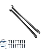 VW Touareg Mk3 R-Line 2018 sonrası Marşpiyel Altı Lip 2 Parça thumbnail 3