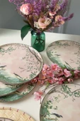Keramika Pink Woods Nordic Servis Tabağı 28 cm 6 Adet 22641 thumbnail 2