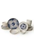 Keramika Wave Flow Yemek Takımı 24 Parça 6 Kişilik 22748-50-51 thumbnail 7