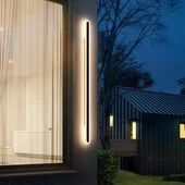 Ip Aplik duvar apliği dekortif açık alan dış mekan lamba aydınlatma ışık Su geçirmez Bahçe Led Modern A-IPD-5067 24W - 5