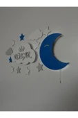 Home Çocuk Odası Işıklı Kral Bulut Ay Dekoratif Gece Lambası - 1