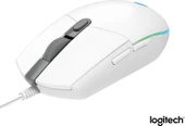 Logitech G203 Lightsync Mouse Beyaz 910-005797 - 2