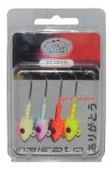 Captain6412 Jig Head Rigato Body 4'lü Mix Set Çift Yönlü Jig Head 7 gr Silikon Yem İğnesi - 3