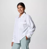Columbia Women's PFG Wild Cast™ Long Sleeve Shirt Kadın Uzun Kollu Gömlek FL9602 thumbnail 3