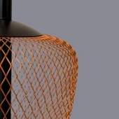 Anbera Tel Kafes Siyah Lambader - 4