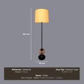 Anbera Tel Kafes Siyah Lambader - 3