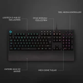 Logitech G213 Oyuncu Klavye 920-008094 - G102 Oyuncu Mouse 910-005823  (Siyah) - 3
