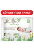 Natural 1 Numara Yenidoğan Pamuklu Bebek bezi 280 Adet - 1