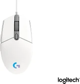 Logitech G203 Lightsync Mouse Beyaz 910-005797 - 4