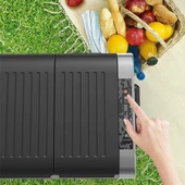 Coolist CLK65W 12/24Volt 220Volt 65 Litre Çift Bölmeli Tekerlekli Outdoor Kompresörlü Oto Buzdolabı/Dondurucu thumbnail 9