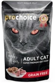 ProChoice  Pro Choice Tahılsız Kuzu Ve Ciğerli Yetişkin Konserve Kedi Maması 85 gr - 1