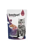 Bestpet  Adult Jelly Pouch Kuzulu Kedi Maması 85 gr - 1