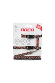 DOCA  Premium Leopard Kedi Köpek ve Tavşan Göğüs Tasması - 1